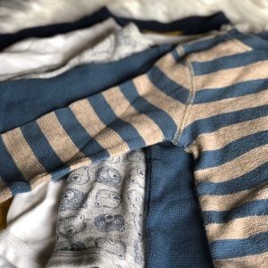 Boy’s Long Sleeve Onesie Lot